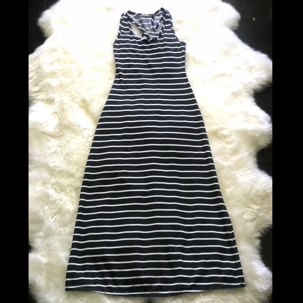 Striped Maxi Dress